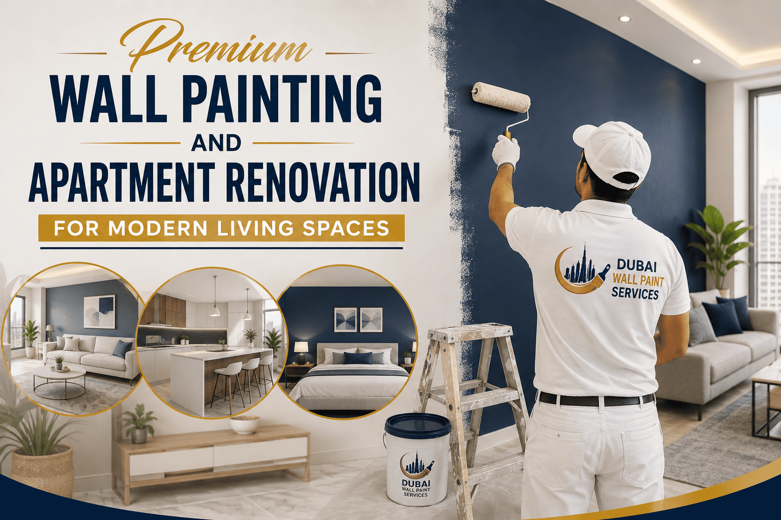 Premium Wall Painting and Apartment Renovation for Modern Living Spaces