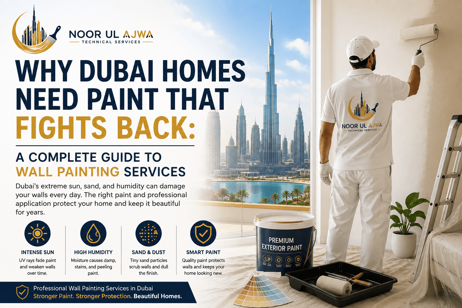 Why Dubai Homes Need Paint That Fights Back: A Complete Guide to Wall Painting Services