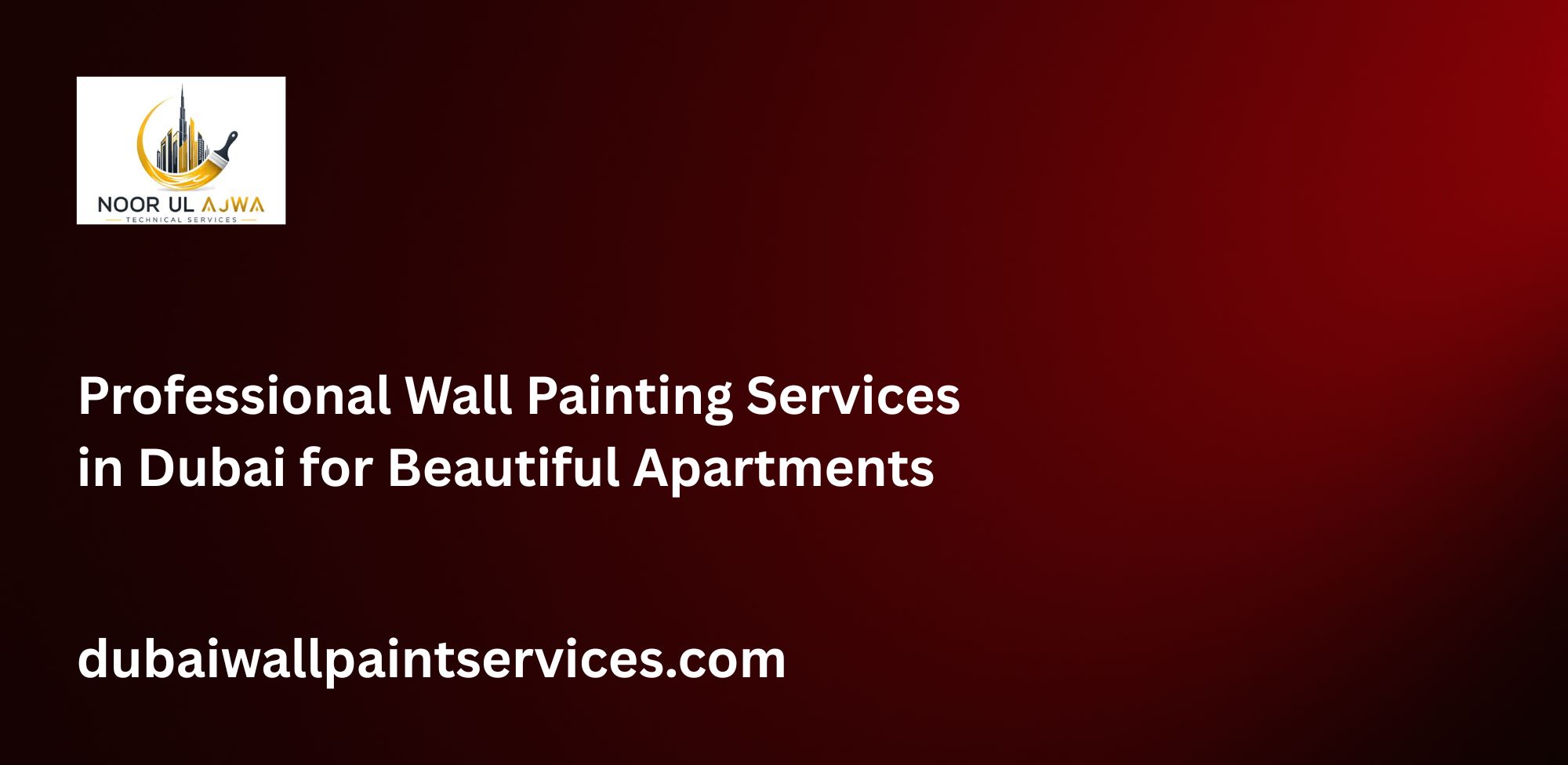 wall painting services in Dubai