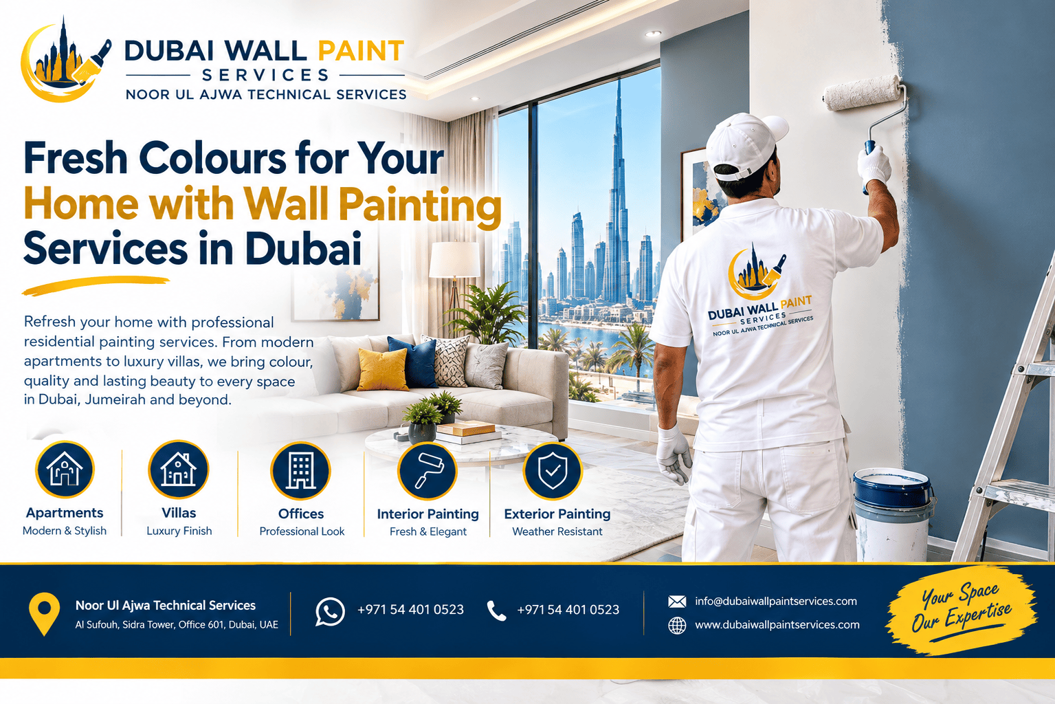 Wall Painting Services in Dubai